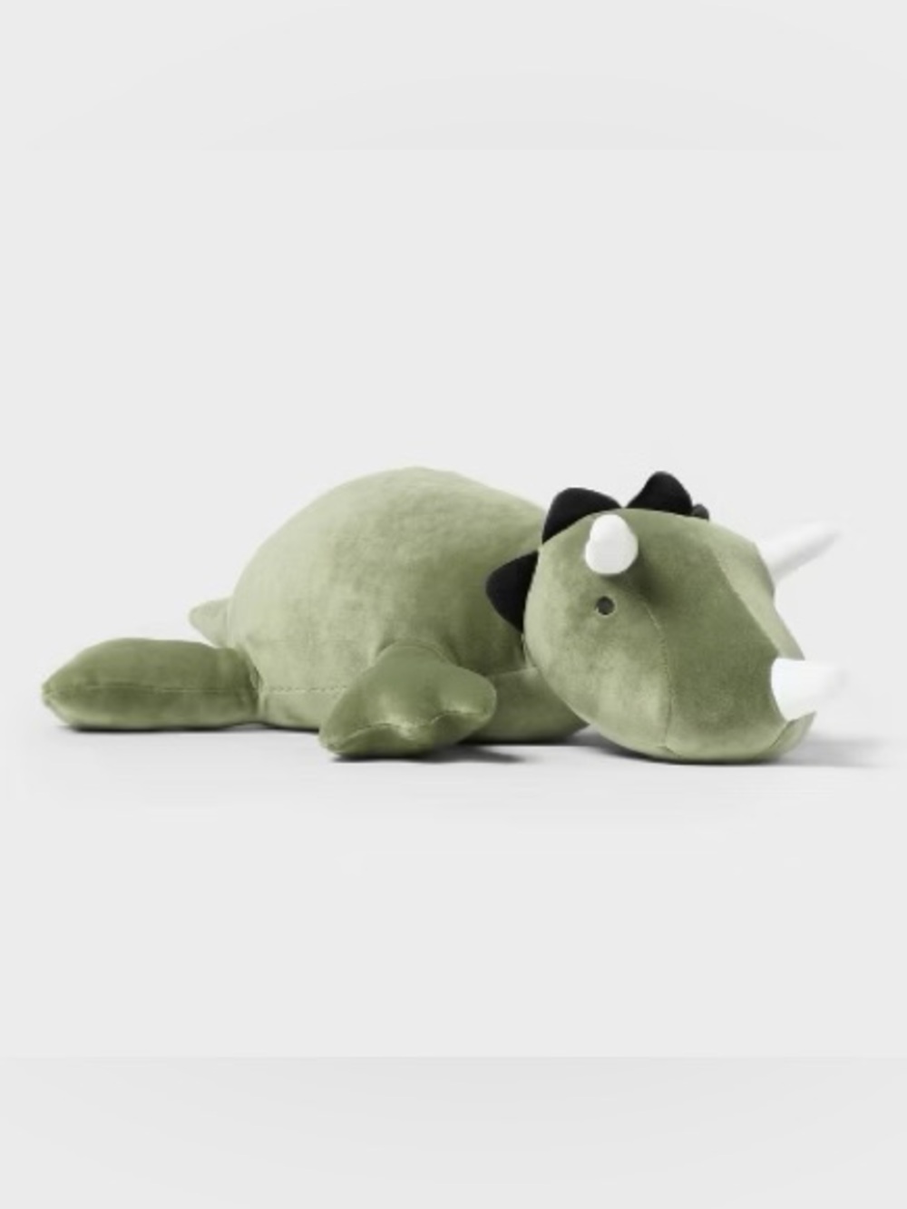 NWOT Target Dinosaur Weighted Plush Kids' Throw Pillow Green - Pillowfort